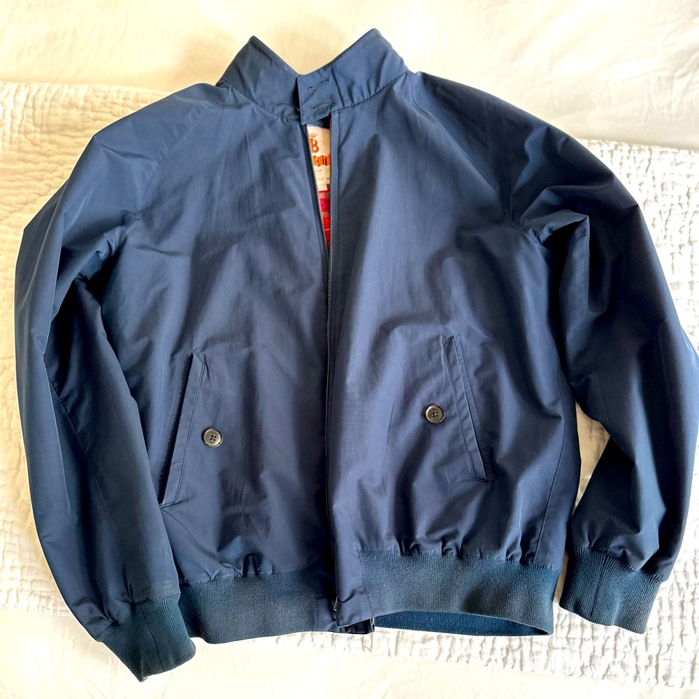 Navy G9 Baracuta Harrington Jacket (Size 44)